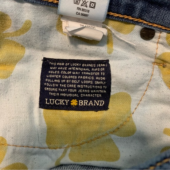 LUCKY BRAND  “Charlie” Jeans Sz: 2/26 - Picture 7 of 10